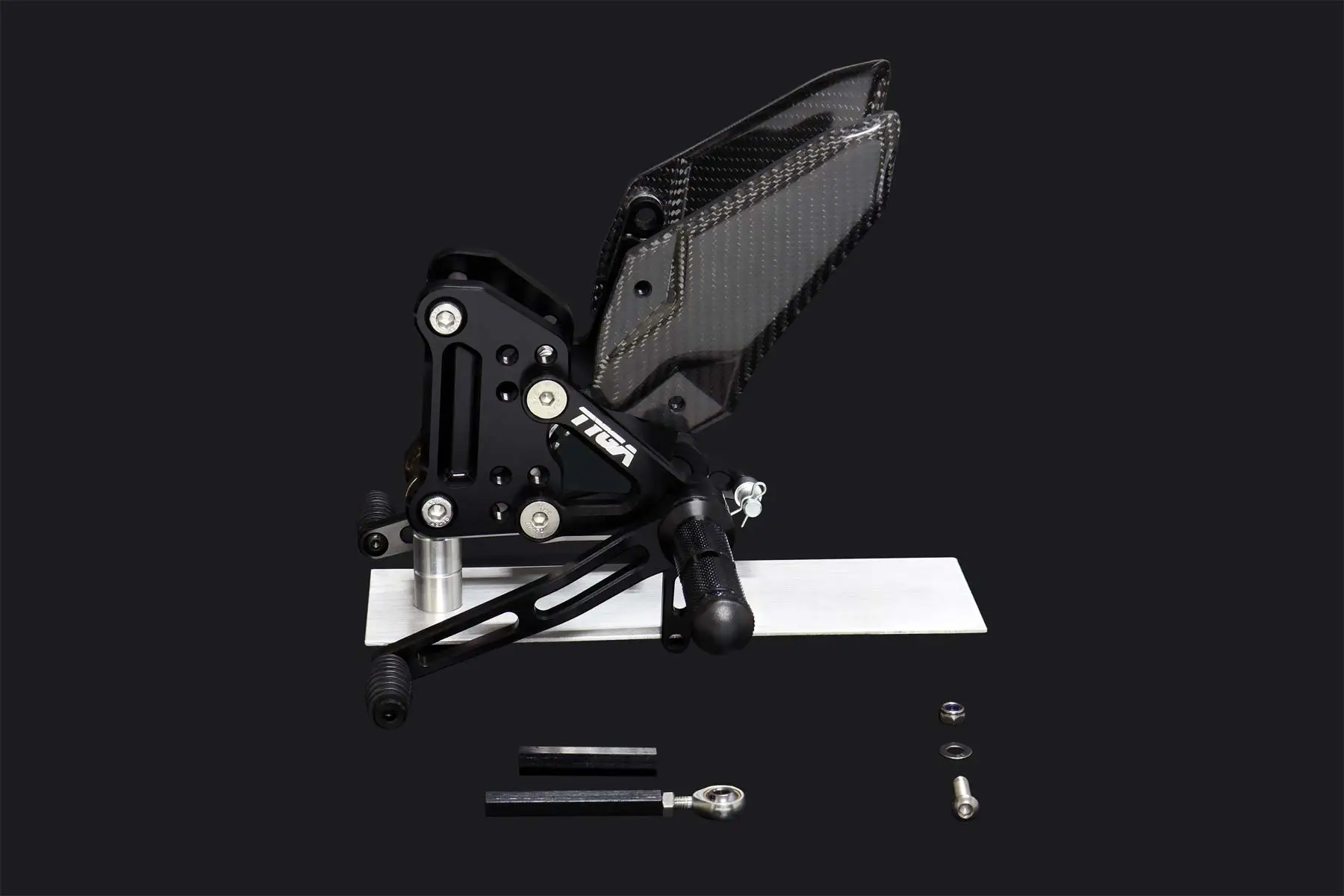 Racing Step Kit, (Adjustable), Quick Shift, Black Ninja ZX-4R(R) - TYGA ...