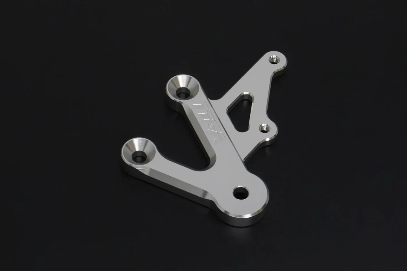 TYGA Step Kit Replacement Left Side Hanger, (Adj), Silver, ZX-4R(R), Assy