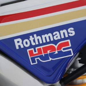 Genuine HRC sticker (110mm)
