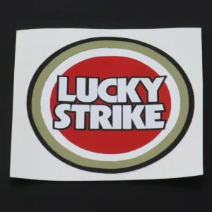 Decal, Lucky Strike, Round, (9.30cm)