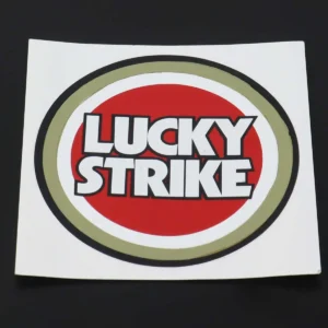 Decal, Lucky Strike, Round, (10.70cm)