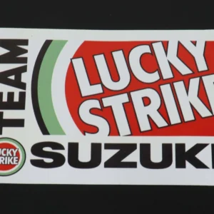 Decal, Team Suzuki Lucky Strike, Square, (13.50cm)