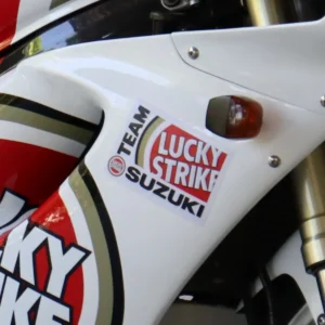 Decal, Team Suzuki Lucky Strike, Square, (13.50cm)