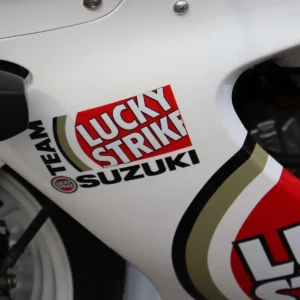 Decal, Team Suzuki Lucky Strike, Square, (13.50cm)