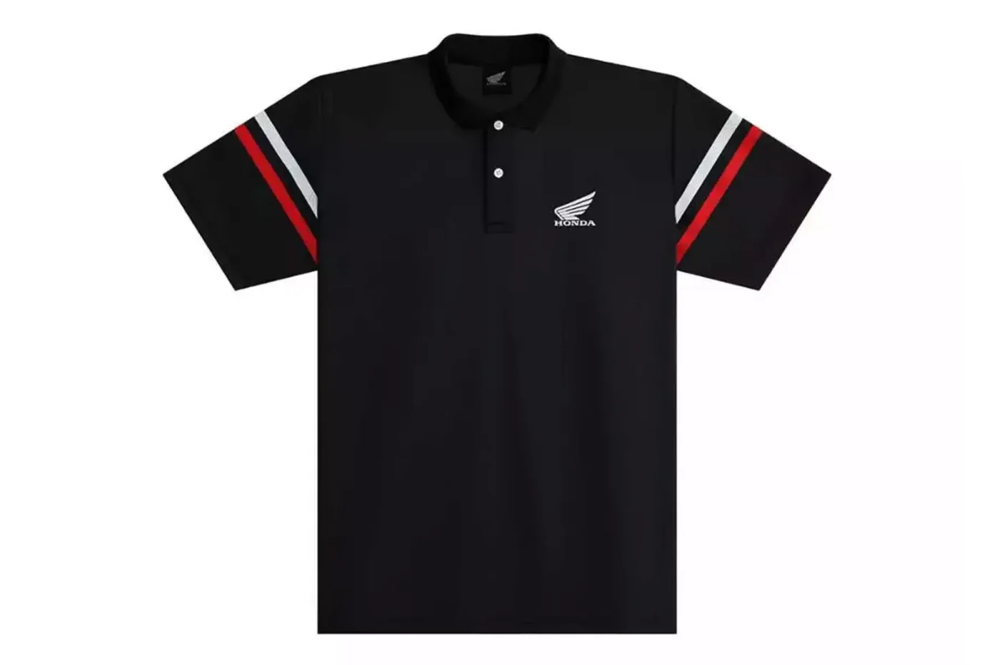 Honda, Polo, Black, Men, Size: 3XL