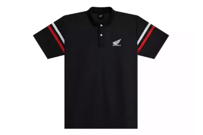 Honda, Polo, Black, Men, Size: 4XL