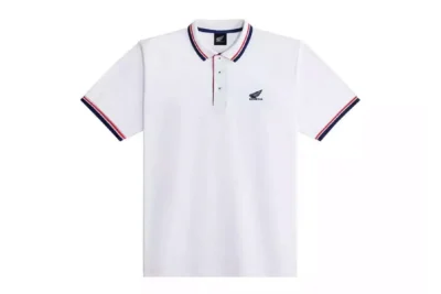 Honda, Polo, White, Men, Size: L