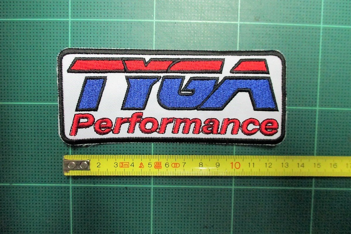 TYGA sew on patch, medium (13cm x 5.5cm)