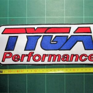 TYGA sew on patch, large (26cm x 10cm)