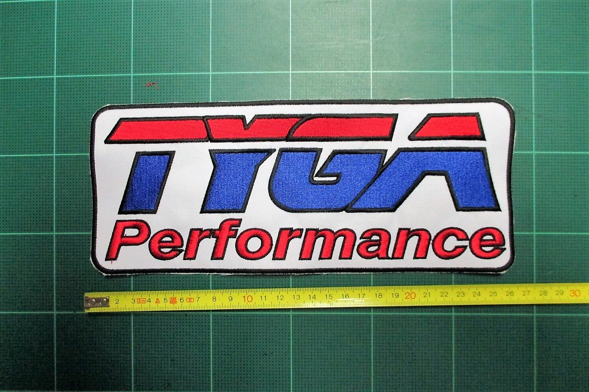 TYGA sew on patch, large (26cm x 10cm)