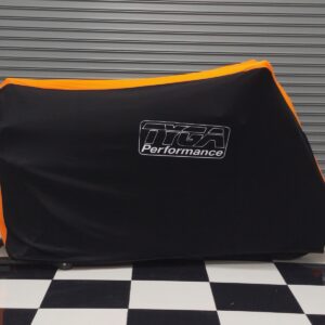 TYGA Bike Dust Cover, Black/Orange