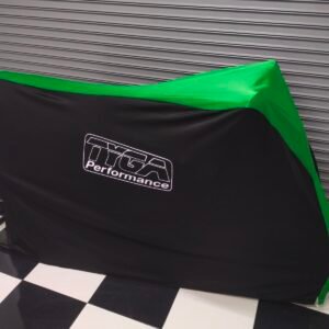 TYGA Bike Dust Cover, Black/Green