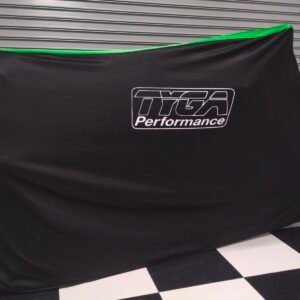 TYGA Bike Dust Cover, Black/Green
