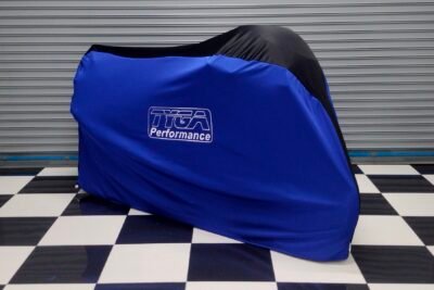 TYGA Bike Dust Cover, Blue/Black, Race