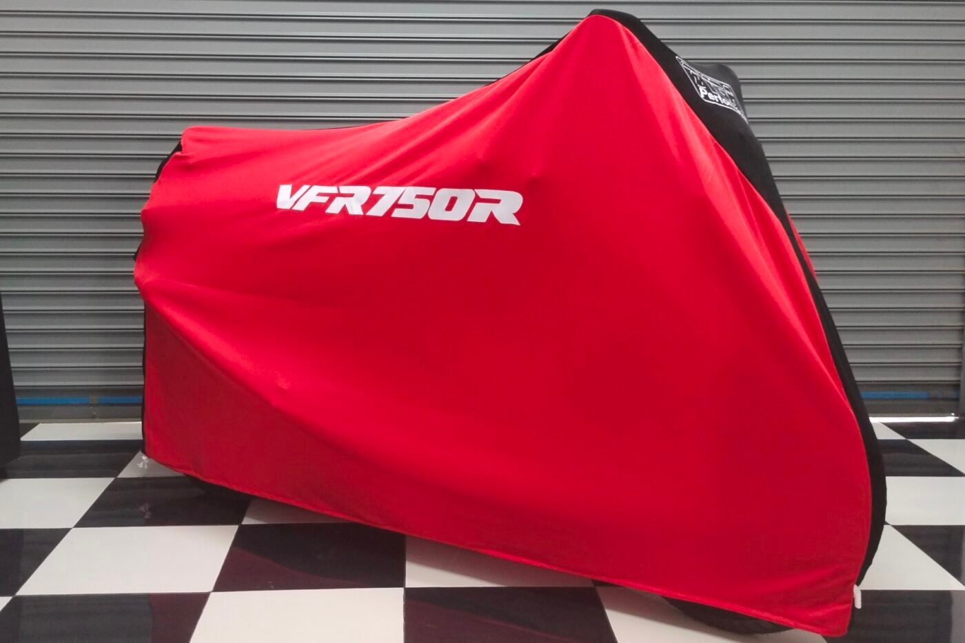 TYGA Bike Dust Cover, Red/Black, VFR750R
