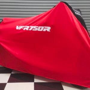 TYGA Bike Dust Cover, Red/Black, VFR750R