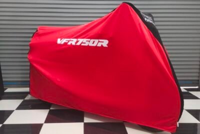 TYGA Bike Dust Cover, Red/Black, VFR750R
