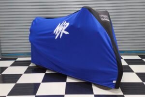 TYGA Bike Dust Cover, Blue/Black, Honda NSR