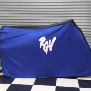 TYGA Bike Dust Cover, Blue/Black, Suzuki RGV (street)