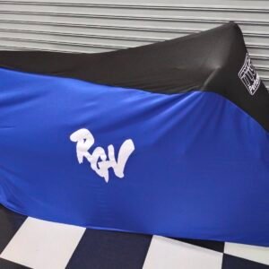 TYGA Bike Dust Cover, Blue/Black, Suzuki RGV (street)