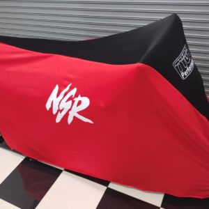 TYGA Bike Dust Cover, Red/Black, Honda NSR