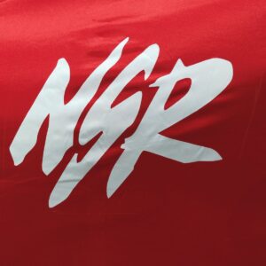 TYGA Bike Dust Cover, Red/Black, Honda NSR