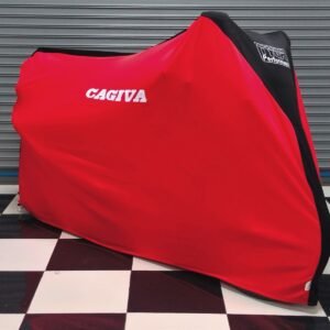 TYGA Bike Dust Cover, Red/Black, Cagiva