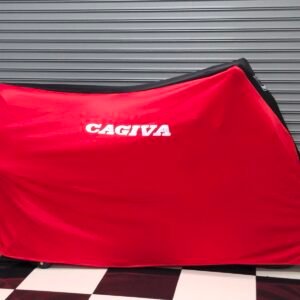 TYGA Bike Dust Cover, Red/Black, Cagiva