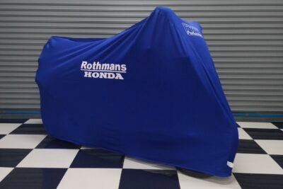 TYGA Bike Dust Cover, Blue, Rothmans Honda