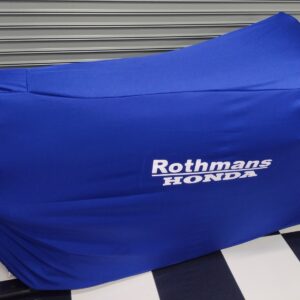 TYGA Bike Dust Cover, Blue, Rothmans Honda