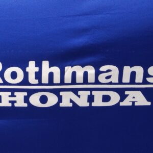 TYGA Bike Dust Cover, Blue, Rothmans Honda