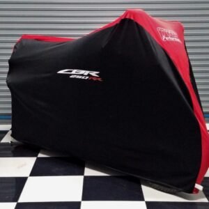 TYGA Bike Dust Cover, Black/Red Honda, CBR250RR (street)
