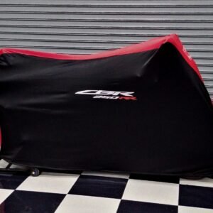 TYGA Bike Dust Cover, Black/Red Honda, CBR250RR (street)
