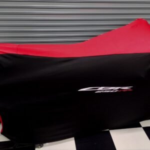 TYGA Bike Dust Cover, Black/Red Honda, CBR250RR (street)