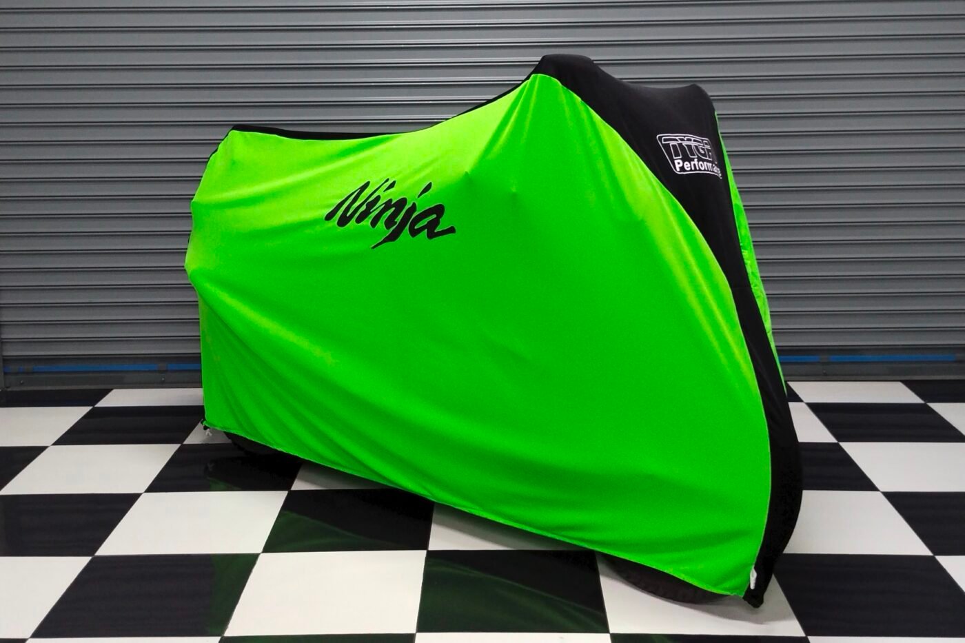 TYGA Bike Dust Cover, Lime Green/Black, NINJA