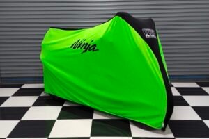 TYGA Bike Dust Cover, Lime Green/Black, NINJA