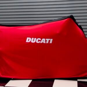 TYGA Bike Dust Cover, Red/Black, DUCATI