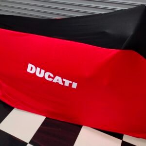 TYGA Bike Dust Cover, Red/Black, DUCATI