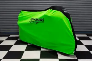 TYGA Bike Dust Cover, Lime Green/Black, Kawasaki Racing, (race)