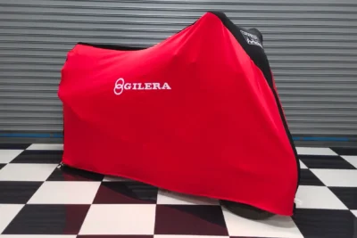 TYGA Bike Dust Cover, Red/Black, Gilera