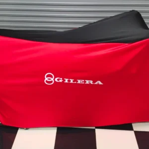TYGA Bike Dust Cover, Red/Black, Gilera