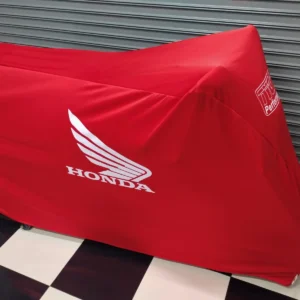 TYGA Bike Dust Cover, Red, Honda Wing, White