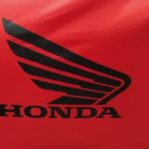 TYGA Bike Dust Cover, Red, Honda Wing, Black