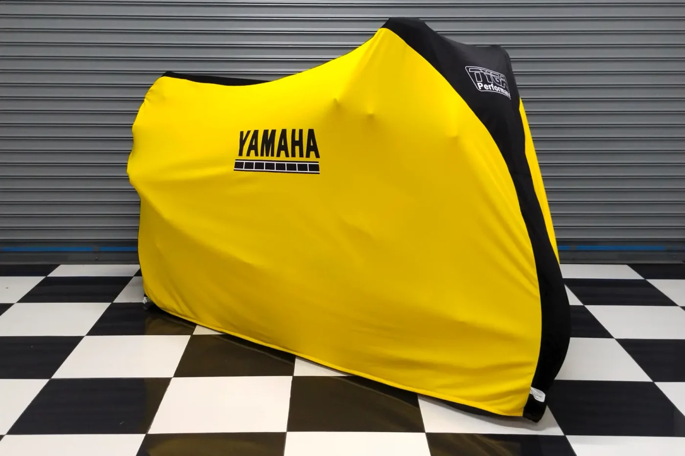 TYGA Bike Dust Cover, Yellow/Black Yamaha