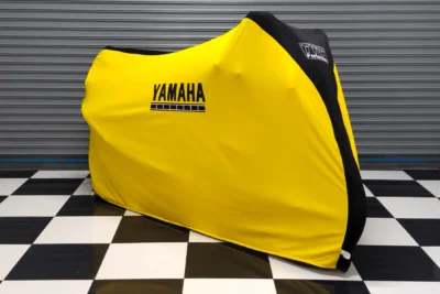 TYGA Bike Dust Cover, Yellow/Black Yamaha
