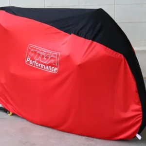 TYGA Bike Dust Cover, Red/Black, Race, GP125/Moto3 type