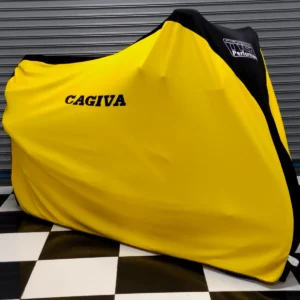 TYGA Bike Dust Cover, Yellow/Black, Cagiva