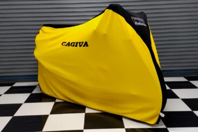 TYGA Bike Dust Cover, Yellow/Black, Cagiva