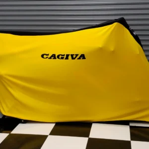 TYGA Bike Dust Cover, Yellow/Black, Cagiva