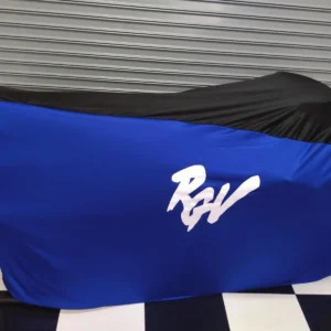 TYGA Bike Dust Cover, Blue/Black, Suzuki RGV (race)